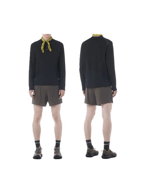 Fuzzfleece Octa Long sleeveeT-Shirt SATISFY | 11063-00001BLACK SA